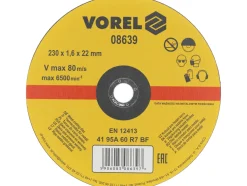 TARCZA DO CIĘCIA METALU 230X1,6X22