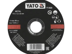 TARCZA DO CIĘCIA METALU 115X1,2X22 MM