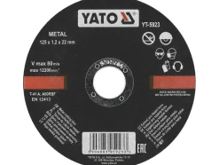 TARCZA DO CIĘCIA METALU 125X1,2X22 MM