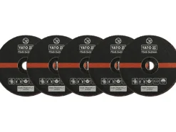 TARCZA DO CIĘCIA METALU 75X2X9,5 MM, 5 SZT.