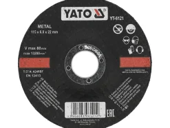 TARCZA DO SZLIFOWANIA METALU 115X6,0X22 MM