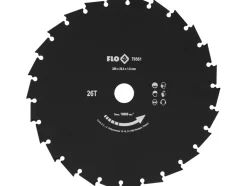 TARCZA TNĄCA Z ZĘBAMI PRZECINAKOWYMI DO KOSY 250 MM / 25,4 MM