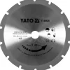 TARCZA WIDIOWA DO CIĘCIA DREWNA Z GWOŹDZIAMI 185/14T 20MM