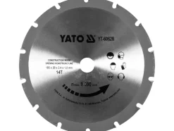 TARCZA WIDIOWA DO CIĘCIA DREWNA Z GWOŹDZIAMI 185/14T 20MM