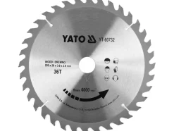 TARCZA WIDIOWA DO DREWNA 255X36TX30MM DLA YT-82171;YT-82173;YT-82174;YT-82165