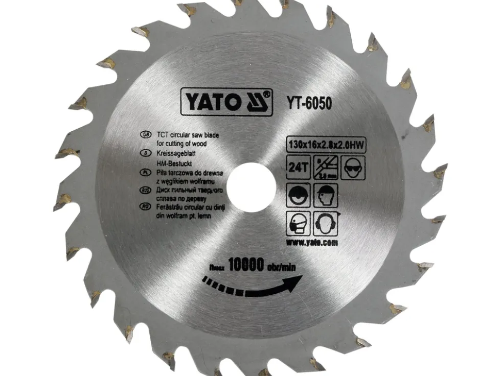 TARCZA WIDIOWA 130X24TX16 MM