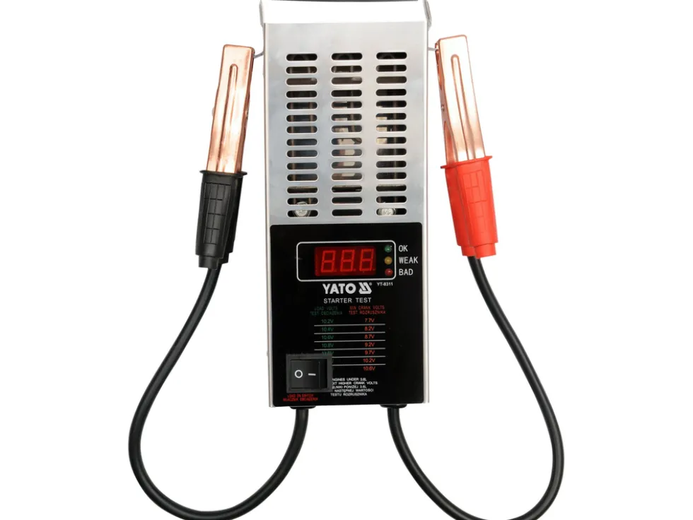 TESTER AKUMULATORÓW CYFROWY 12V