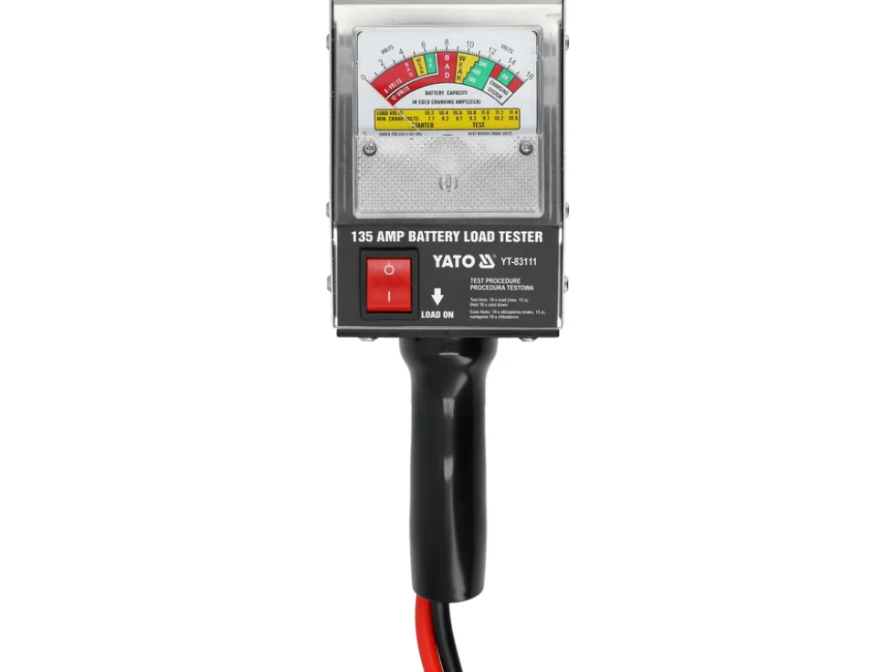 TESTER AKUMULATORÓW 6/12V