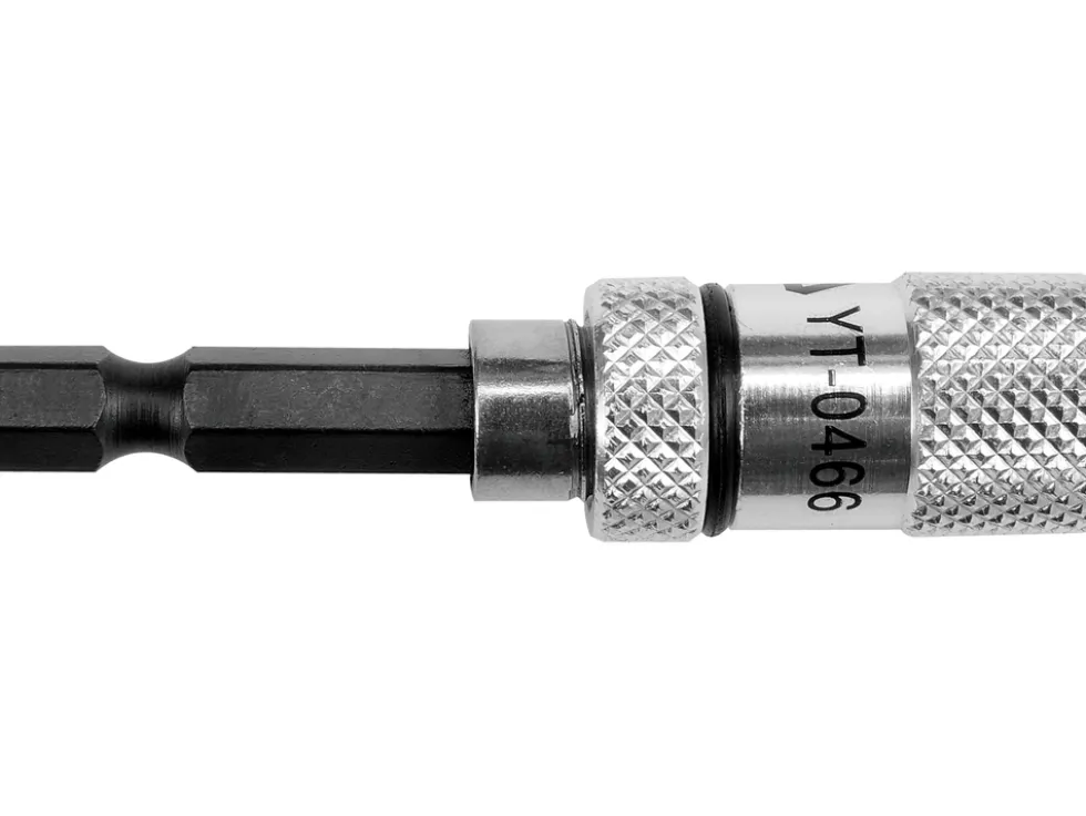 UCHWYT DO KOŃCÓWEK WKRĘTAKOWYCH, MAGNETYCZNO-ŚRUBOWY 1/4"X 60 MM