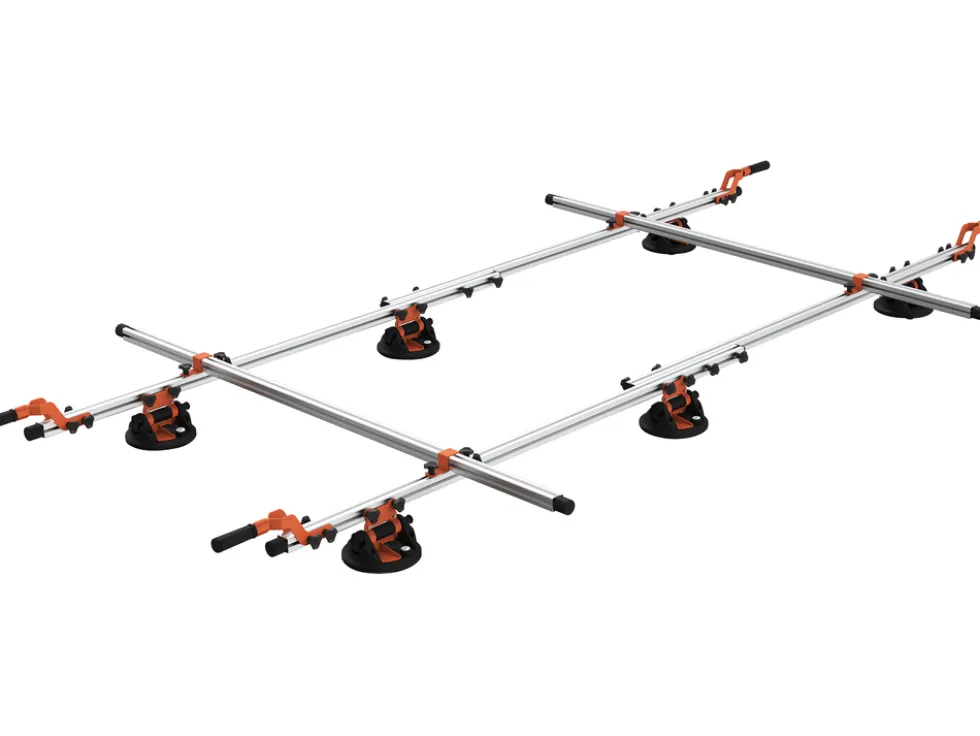 UCHWYT DO TRANSPORTU PŁYT , 6 PRZYSSAWEK FI 200 MM
