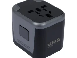 UNIWERSALNY ADAPTER PODRÓŻNY DO PONAD 150 KRAJÓW Z ŁADOWARKĄ 2 X USB 5V/2,4A