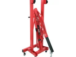ŻURAW WARSZTATOWY 2000KG, ZAKRES PODNOSZENIA 25-2240MM, DŁUGOŚĆ 1800MM, SZEROKOŚĆ 1040MM, WYSOKOŚĆ 1568MM.