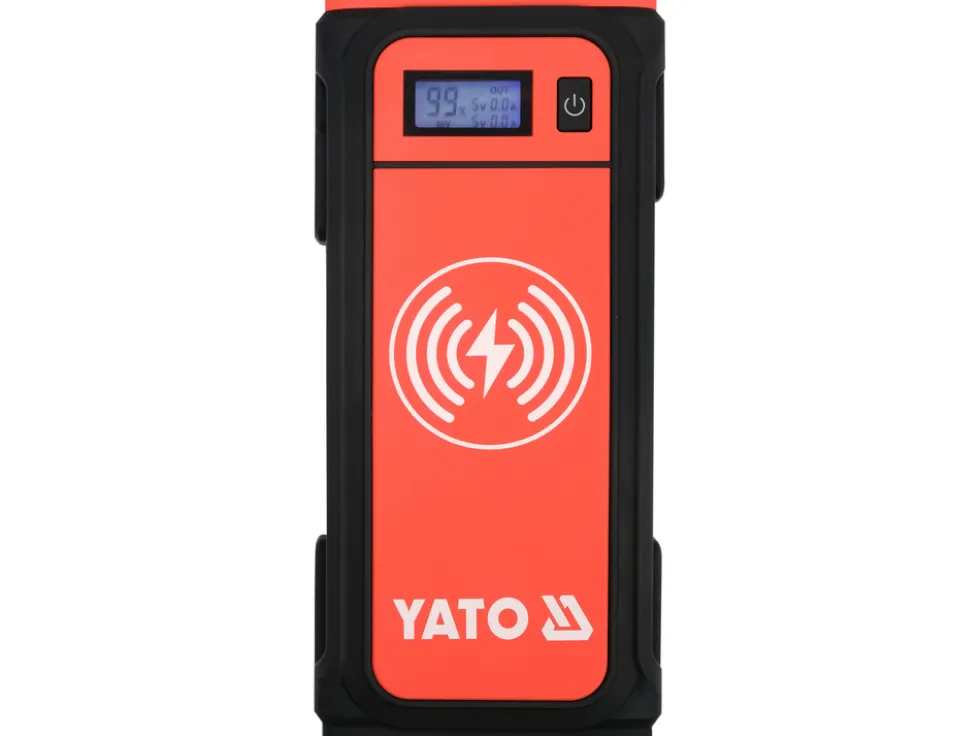 URZĄDZENIE ROZRUCHOWE/POWER BANK 16000MAH Z WYŚWIETLACZEM LCD I ŁADOWANIEM INDUKCYJNYM