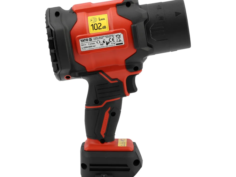 18V DMUCHAWA 10,4 M3/MIN (BL MOTOR;BODY) DETAILING, CZYSZCZENIE, SUSZENIE