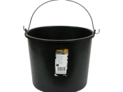 WIADRO BUDOWLANE, CZARNE 13L