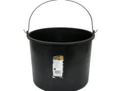 WIADRO BUDOWLANE, CZARNE 21L