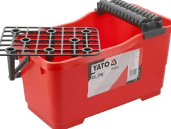 WIADRO GLAZURNICZE Z ROLKAMI I KRATKĄ 22L