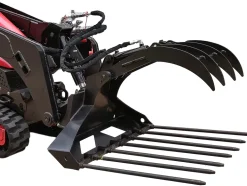 WIDŁY DO TRAWY DO MINI ŁADOWARKI GĄSIENICOWEJ YT-86400