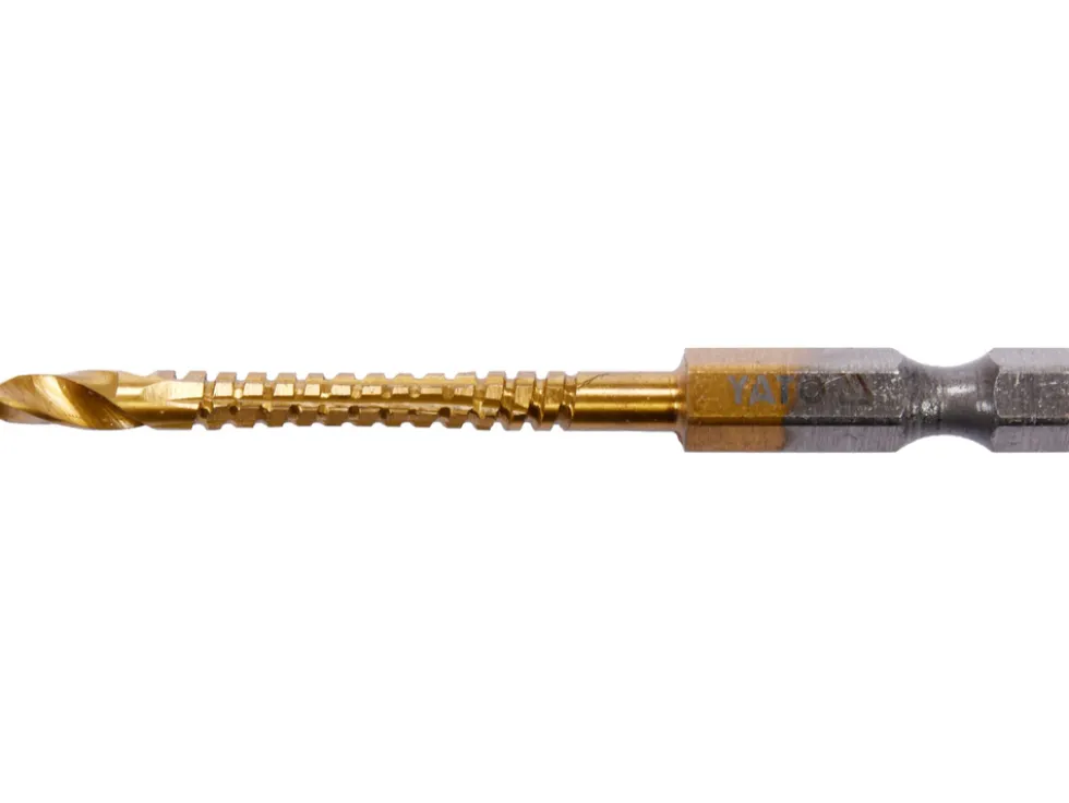 WIERTŁO FREZUJĄCE DO METALU 4,0MM HSS-TIN HEX