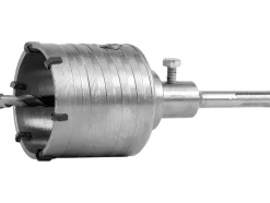 WIERTŁO KORONOWE DO MURU FI 80 MM UCHWYT SDS PLUS