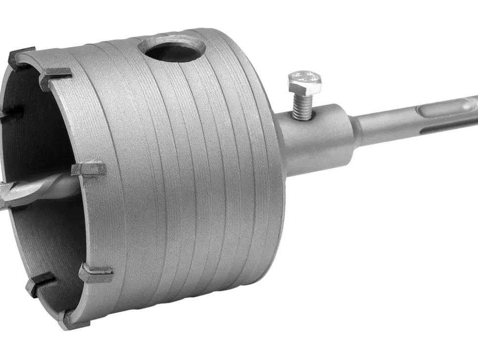 WIERTŁO KORONOWE DO MURU Z UCHWYTEM SDS+ 65 MM