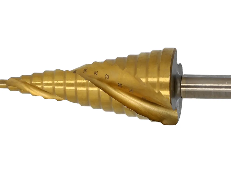 WIERTŁO STOPNIOWE SPIRALNE 4-32MM
