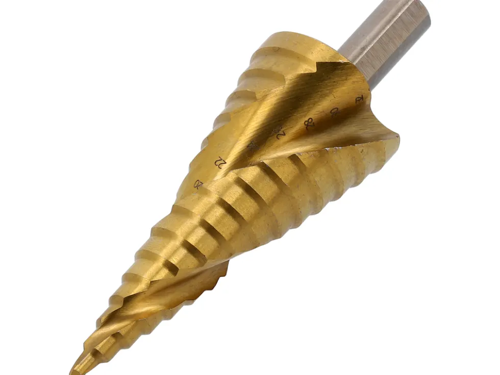 WIERTŁO STOPNIOWE SPIRALNE 4-32MM