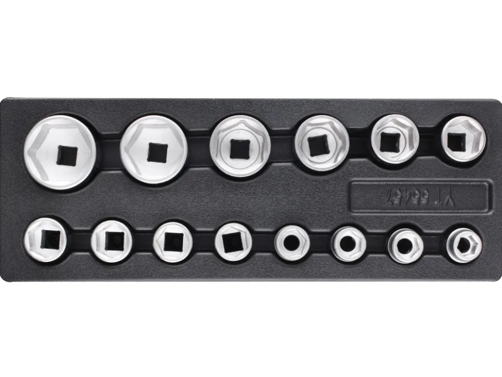 WKŁAD DO SZUFLADY ZESTAW KLUCZY NASADOWYCH 3/4" 14CZ.