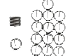 WKŁADY SPIRALNE DO NAPRAWY GWINTÓW M10X1,0; 15 SZT