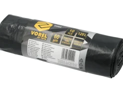 WORKI NA ODPADY BUDOWLANE Z TAŚMĄ 120L 10SZT 60ꙠM