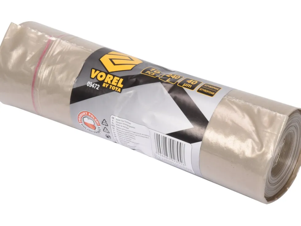 WORKI NA ODPADY STYROPIAN 240L 10SZT 40ꙠM