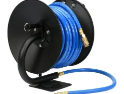 WĄŻ PNEUMATYCZNY NA ZWIJAKU 10MM X 15M Z SZYBKOZŁĄCZAMI