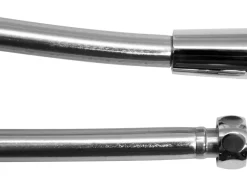 WĄŻ PRYSZNICOWY 1.5M PVC GŁADKI EXTRA SILVER ANTYTWIST