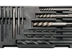 WYKRĘTAKI DO ZERWANYCH ŚRUB I WIERTŁA HSS DO METALU, ZESTAW 12 SZT.