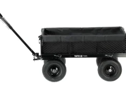 WÓZEK OGRODOWY XL 450KG Z POKROWCEM KOŁA 13