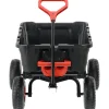 WÓZEK OGRODOWY Z WYWROTKĄ XL 350KG KOŁA 10"