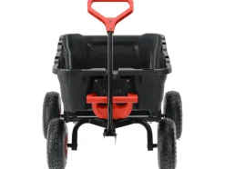 WÓZEK OGRODOWY Z WYWROTKĄ XL 350KG KOŁA 10"