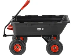 WÓZEK OGRODOWY Z WYWROTKĄ XL 350KG KOŁA 10"