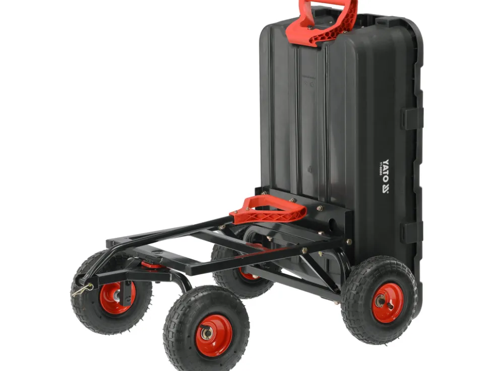 WÓZEK OGRODOWY Z WYWROTKĄ XL 350KG KOŁA 10"