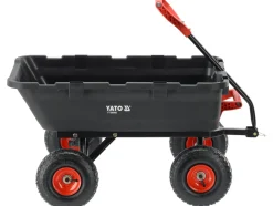 WÓZEK OGRODOWY Z WYWROTKĄ XL 350KG KOŁA 10