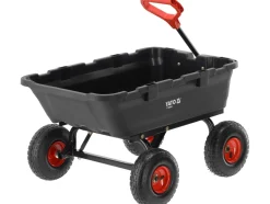 WÓZEK OGRODOWY Z WYWROTKĄ XL 350KG KOŁA 10