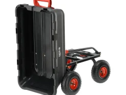 WÓZEK OGRODOWY Z WYWROTKĄ XL 350KG KOŁA 10