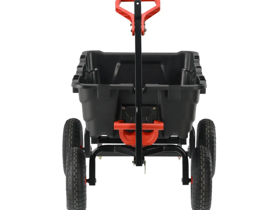 WÓZEK OGRODOWY Z WYWROTKĄ XXL 550KG KOŁA 13"