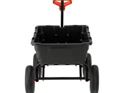 WÓZEK OGRODOWY Z WYWROTKĄ XXL 550KG KOŁA 13