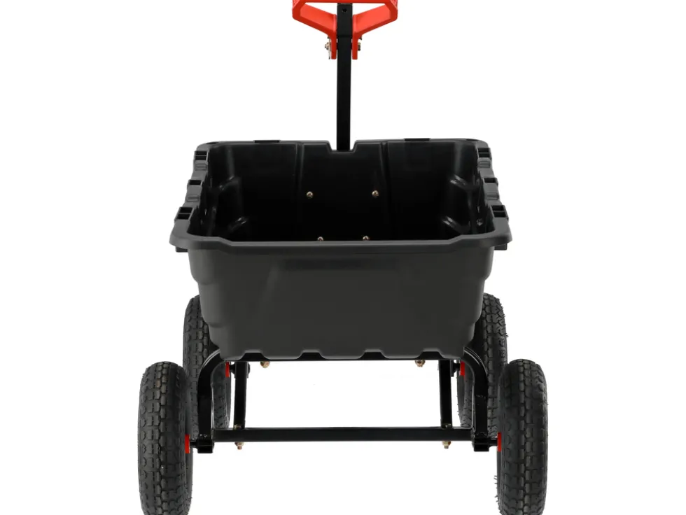 WÓZEK OGRODOWY Z WYWROTKĄ XXL 550KG KOŁA 13"