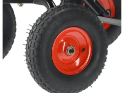 WÓZEK OGRODOWY Z WYWROTKĄ XXL 550KG KOŁA 13