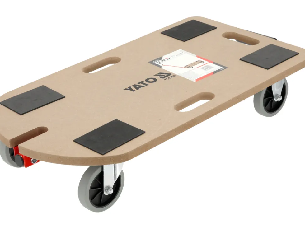 WÓZEK PLATFORMA Z DYSZLEM 250 KG