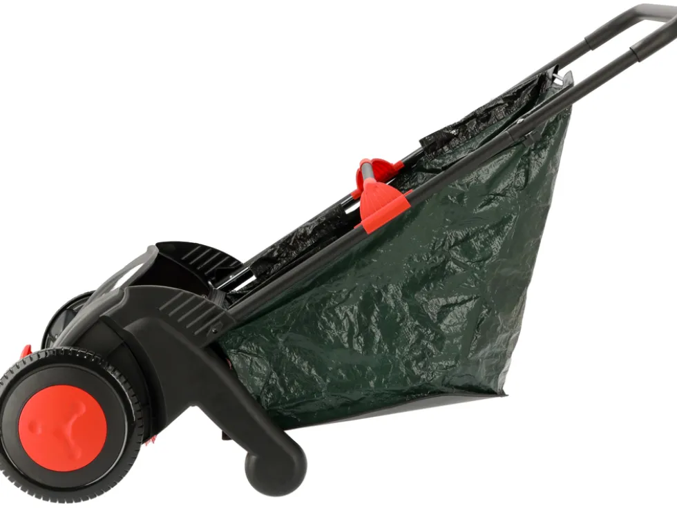 ZBIERACZ DO TRAWY I LIŚCI 53CM KOSZ 100L