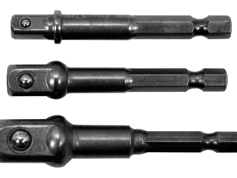 ZESTAW ADAPTERÓW HEX DO NASADEK-1/4, 3/8, 1/2