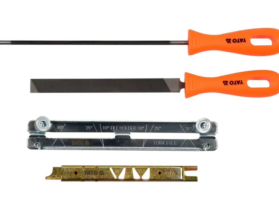 ZESTAW DO OSTRZENA ŁAŃCUCHA 4.5MM 4SZT
